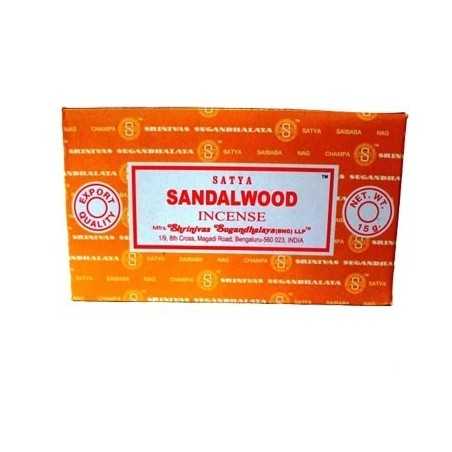 Incenso Sandalwood (Legno di Sandalo) - Satya 15g