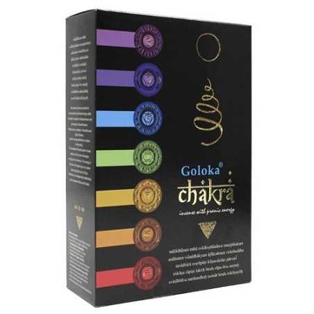Incenso Goloka Chakra Set - 15g