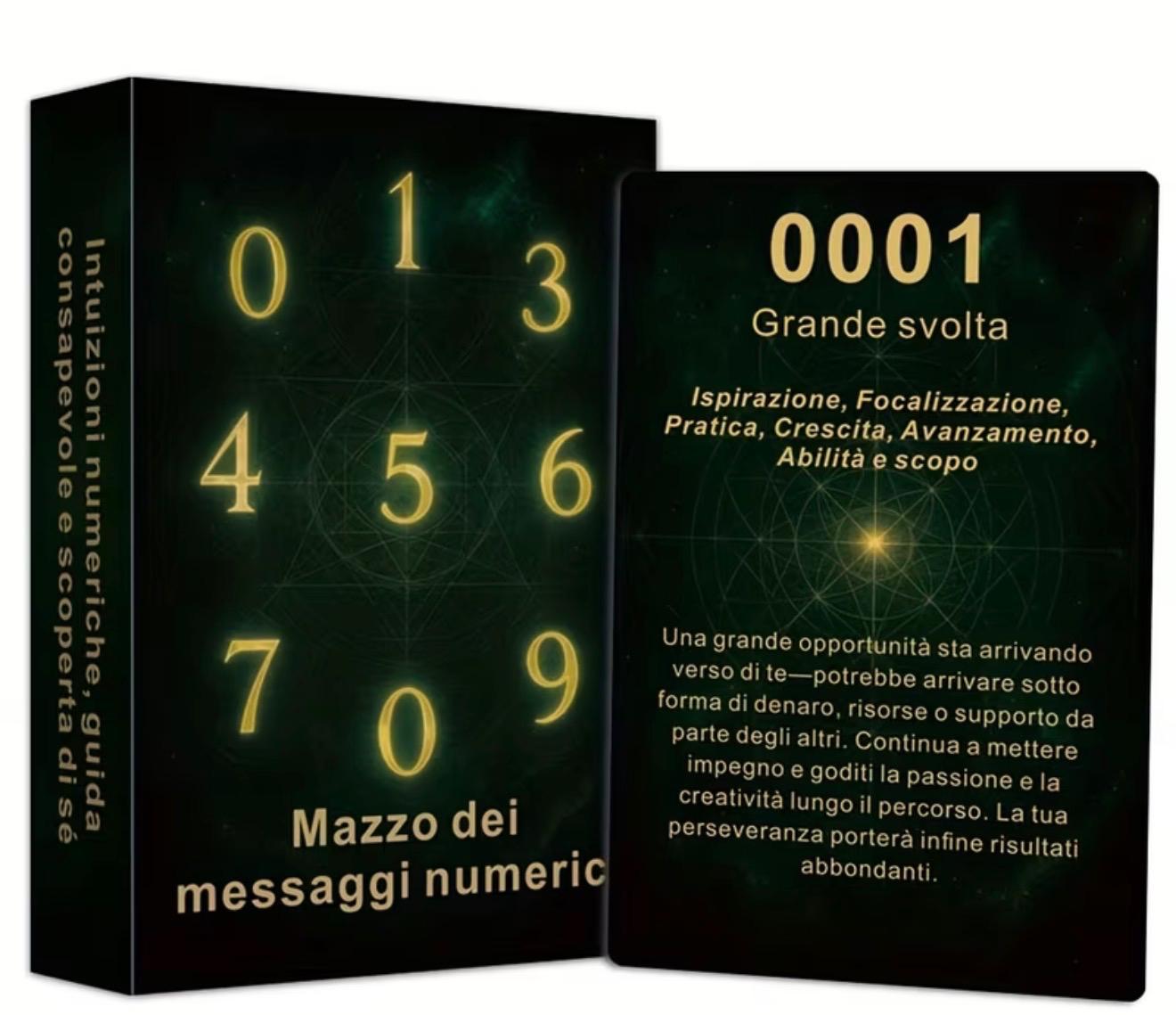 Mazzo dei Messaggi Numerici - Carte Oracolo