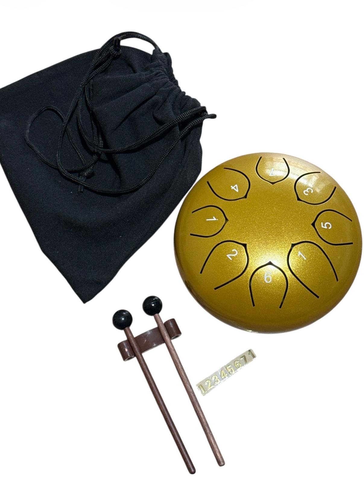 Tongue Drum 15 cm Oro