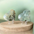 Cuore di Prehnite Naturale