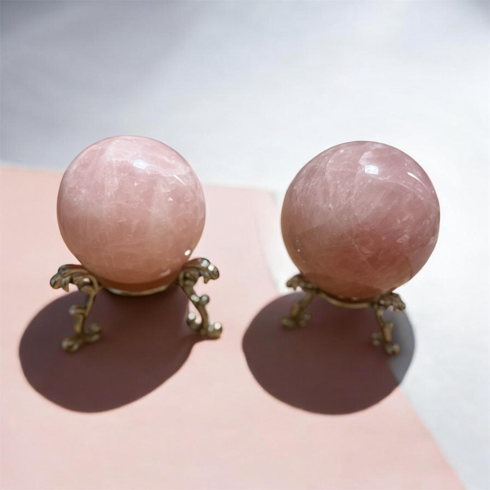 Sfera Quarzo Rosa