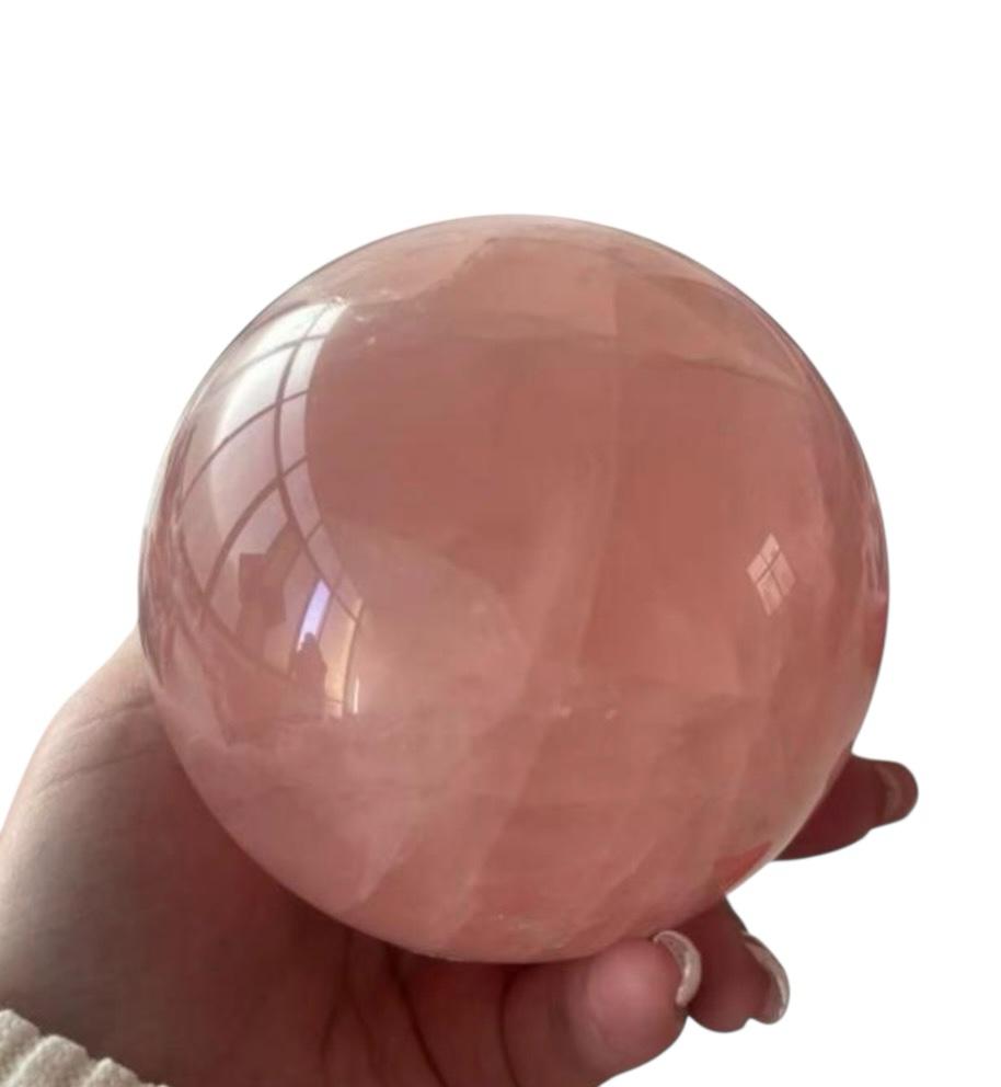 Sfera Quarzo Rosa