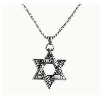 Collana Stella di David 60 cm