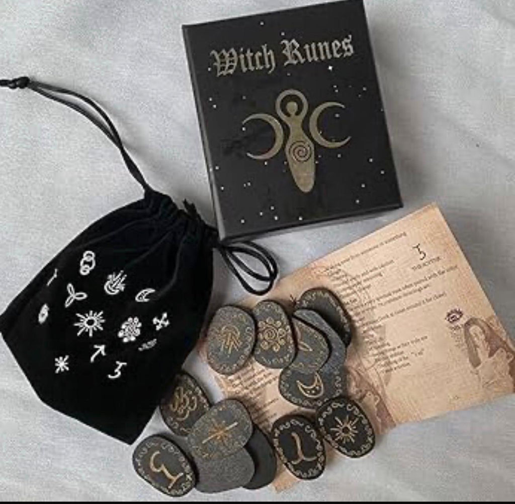 Witch Runes - Rune delle Streghe con Sacchetto